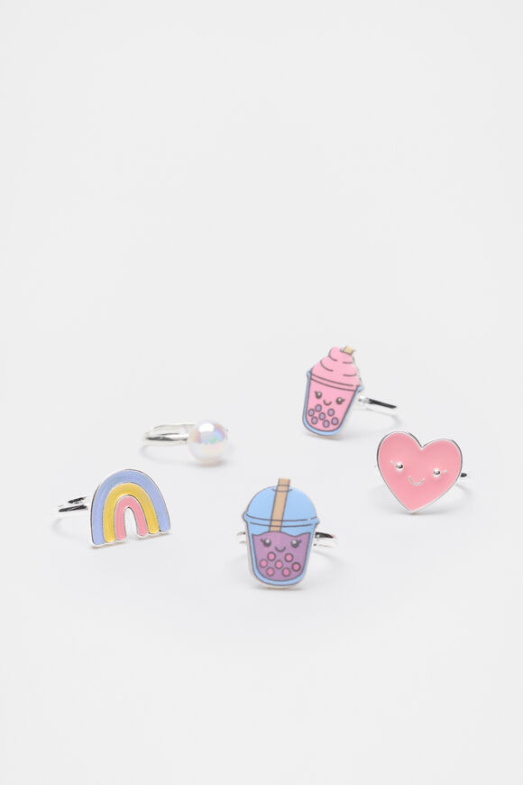 Bubble Tea Ring Box  Multi  hi-res