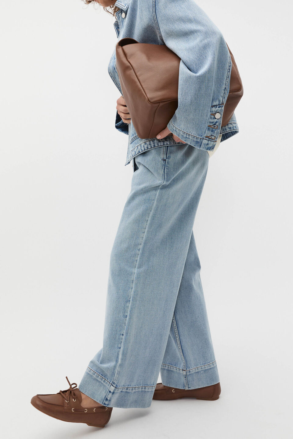 Rosa Boat Shoe  Deep Tan