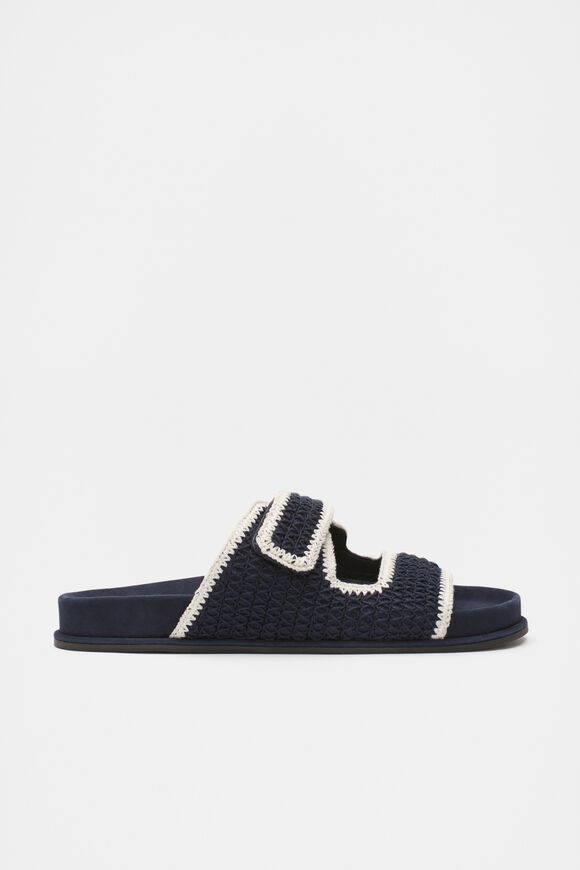 Ella Crochet Slide  Midnight Sky  hi-res