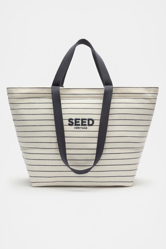 Seed Overnight Tote  Twilight Blue  hi-res