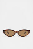 Lida Cat Eye Sunglasses  Dark Tort  hi-res