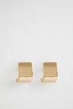 Mini Rectangle Stud  Gold  hi-res