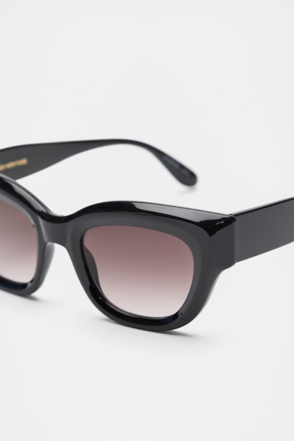 Rachel Cat Eye Sunglasses  Black