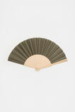 Seed Hand Fan  Olive Leaf  hi-res