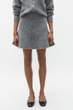Lofty Knit Mini Skirt  Wolf Marle  hi-res