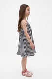 Stripe Logo Dress  New Navy  hi-res
