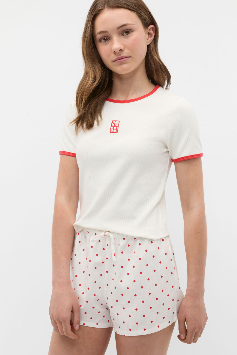 Spot Short  Strawberry Red