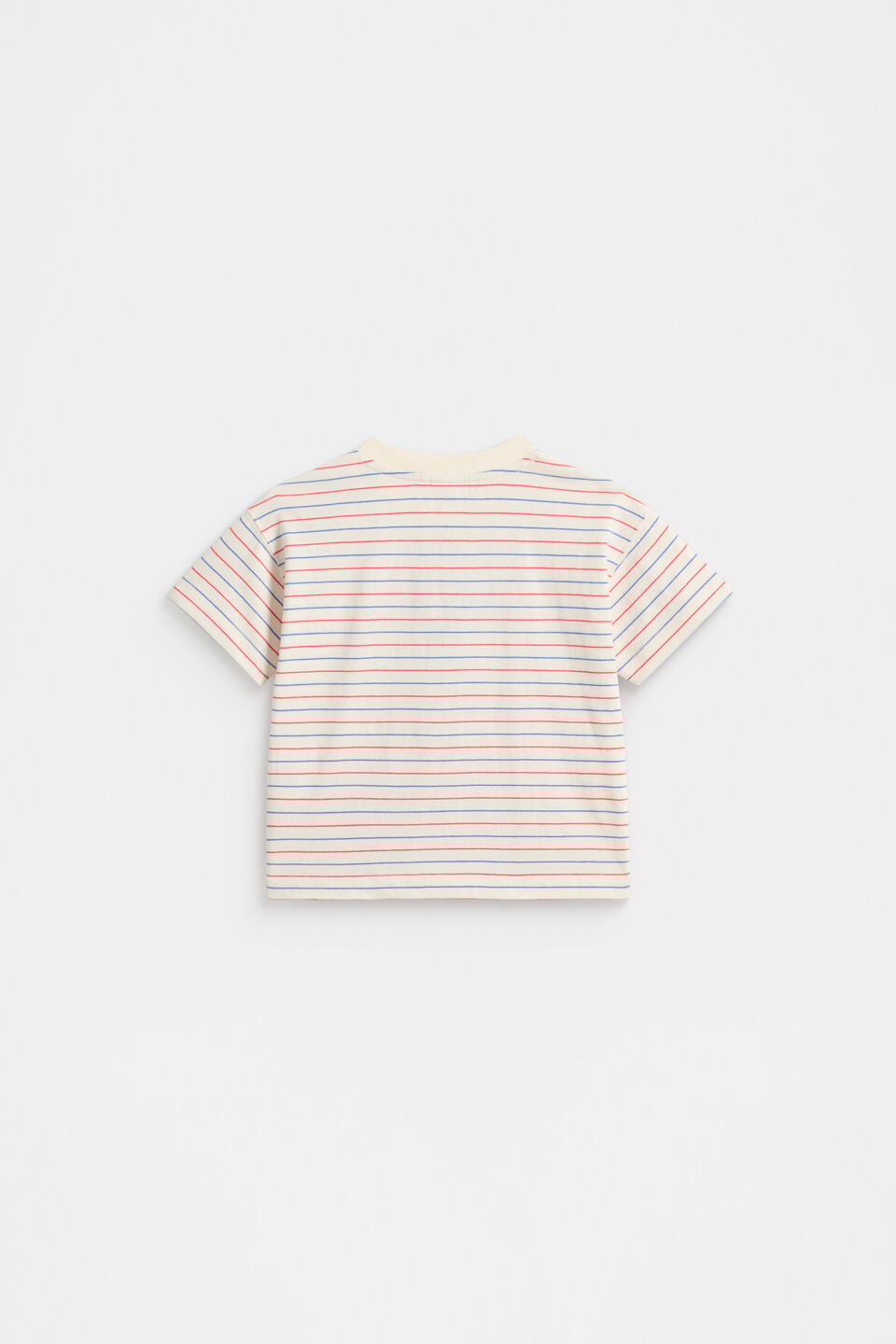 Multi Stripe Logo Tee  Multi