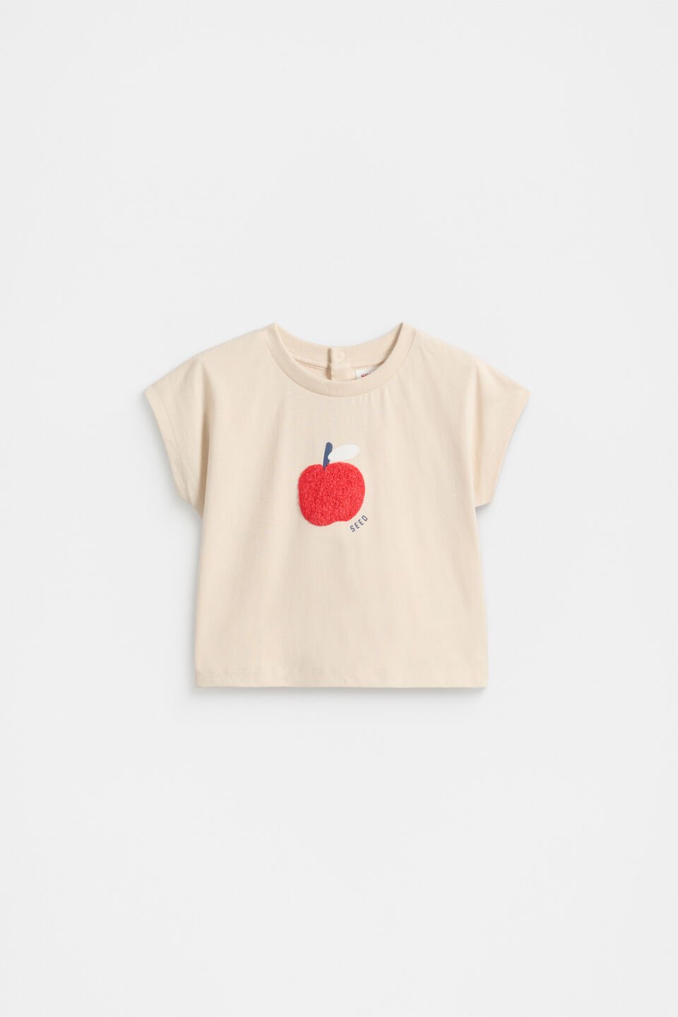 Apple Boxy Tee  Moonstone
