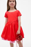 Scallop Dress  Strawberry Red  hi-res