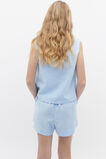 Crossdye Vest  Sky Blue  hi-res