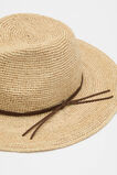 Raffia Fedora  Pinecone  hi-res