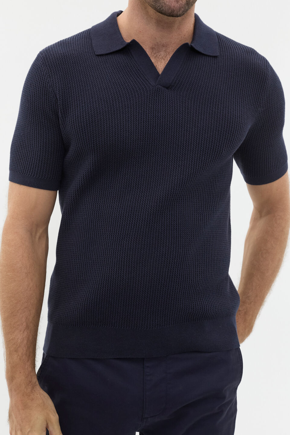 Classic Trophy Polo  Midnight Blue