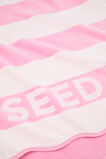 Beach Towel  Candy Pink Stripe  hi-res