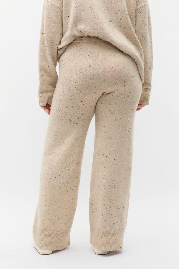 Fleck Knit Pant  Latte Fleck  hi-res