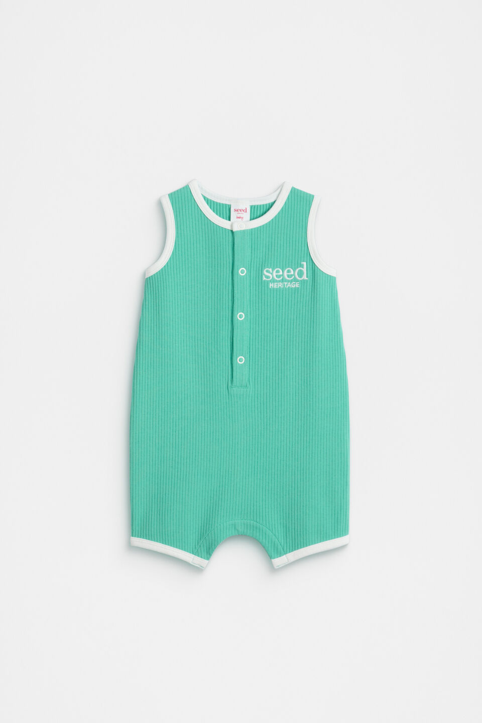 Logo Jumpsuit  Jade Green