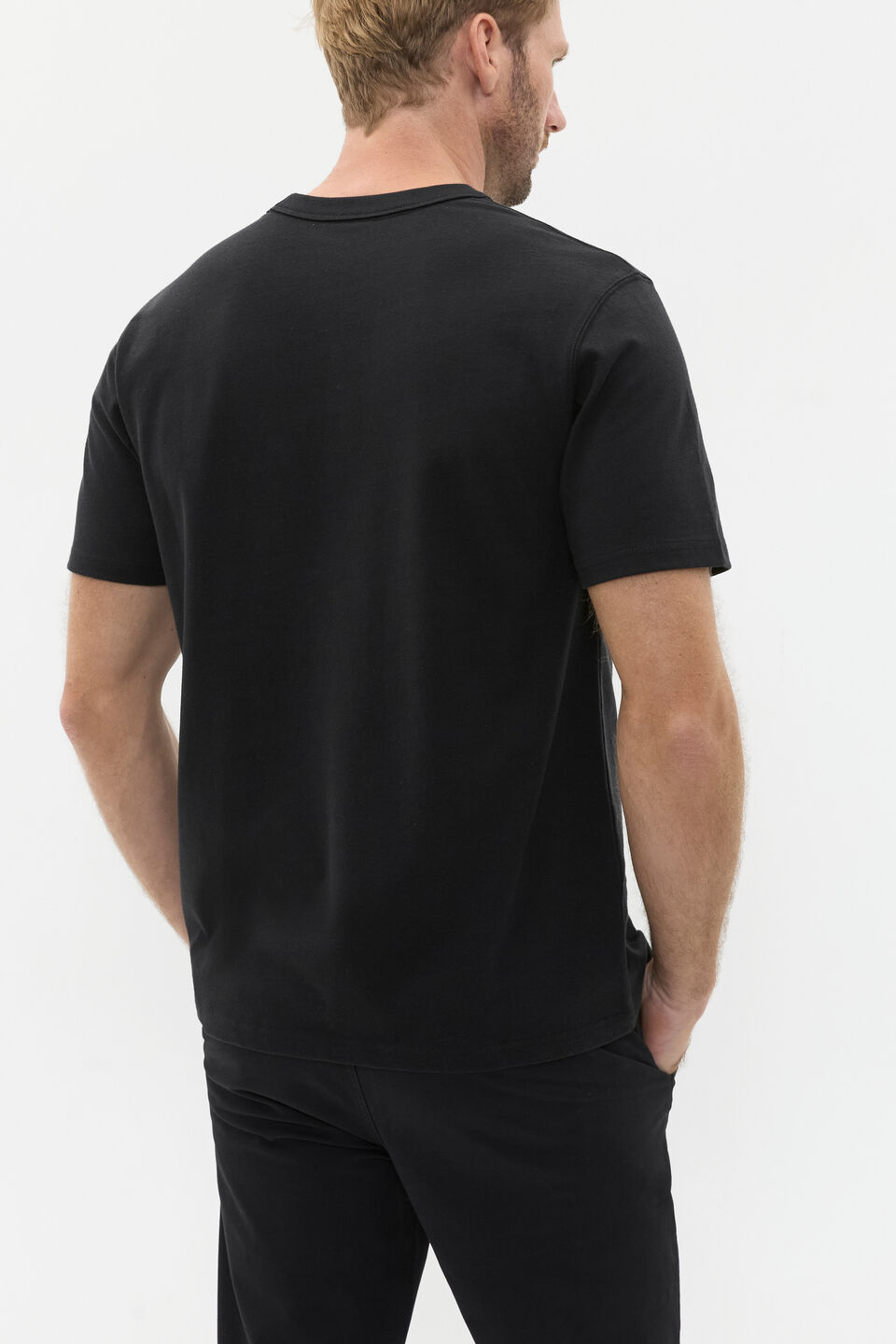 Crew Tee  True Black