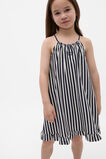 Stripe Logo Dress  New Navy  hi-res