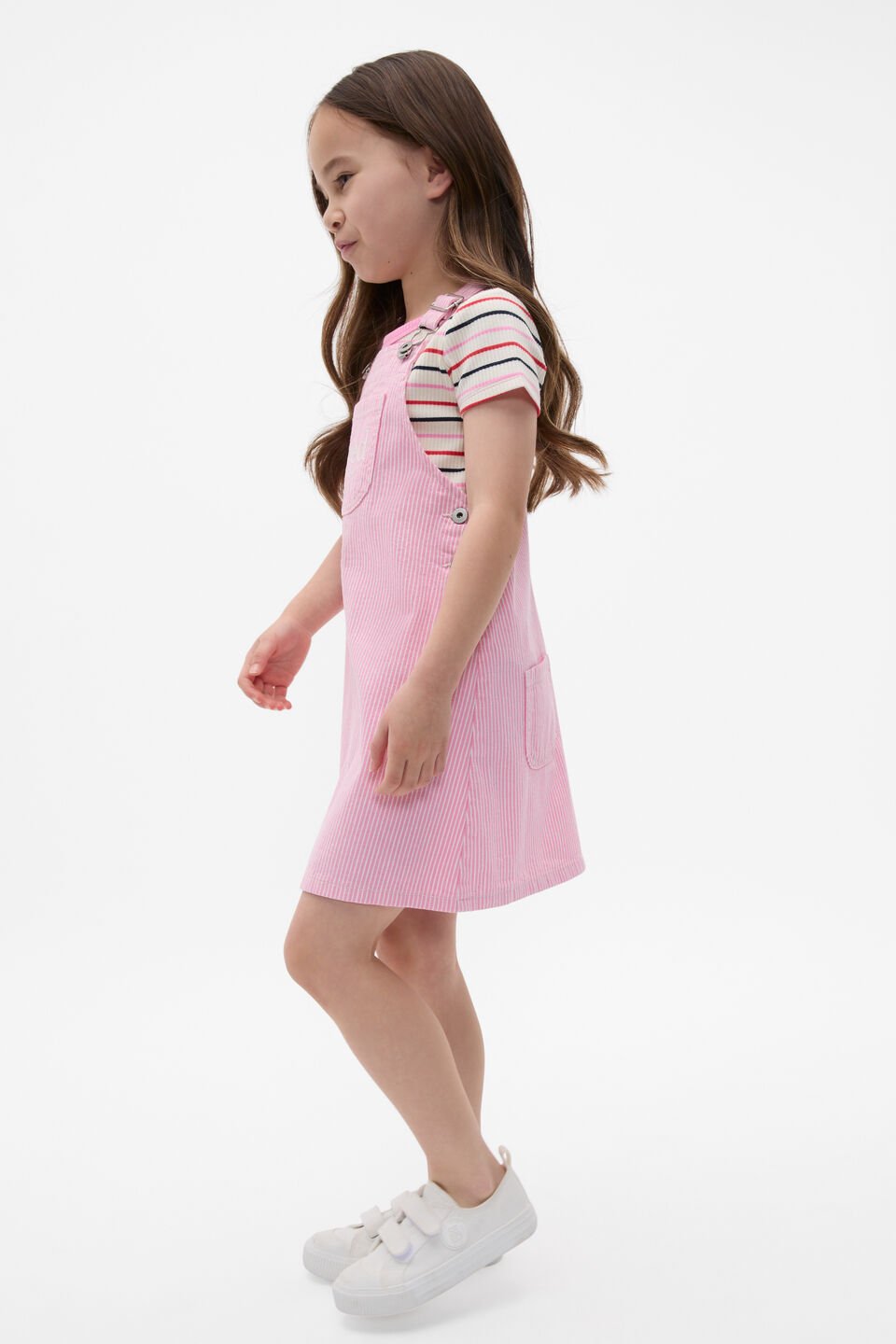 Logo Pinafore  Candy Pink