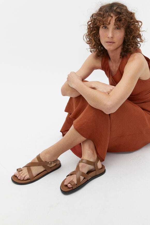 Tori Footbed Sandal  True Tan  hi-res