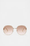 Nadia Round Sunglasses  Cream  hi-res