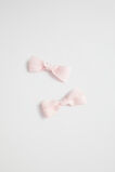 Grosgrain Bow Duck Clip  Dusty Rose  hi-res