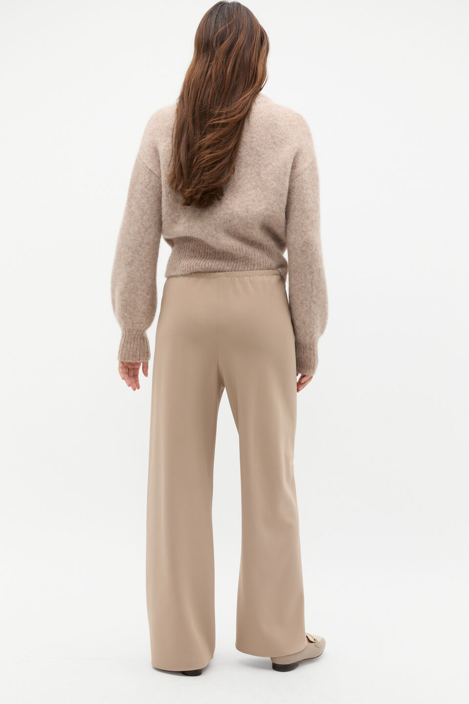 Easy Wide Leg Pant  Cookie