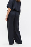 Textured Satin Pant  Twilight Blue  hi-res