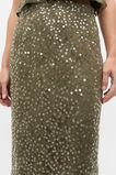 Sequin Lace Skirt  Olive Leaf  hi-res