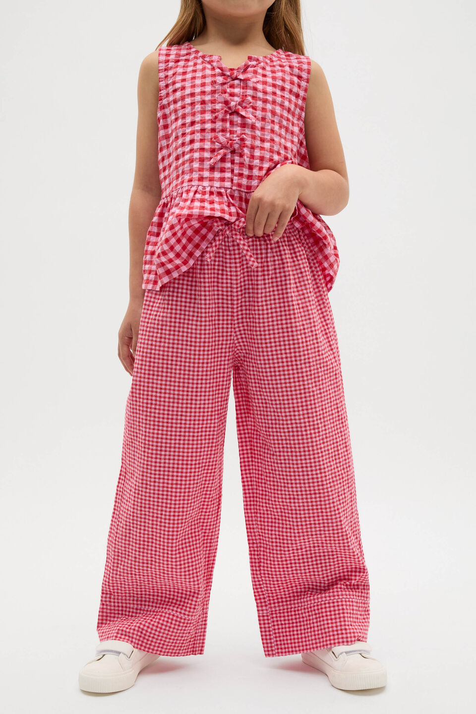 Gingham Pant  Multi