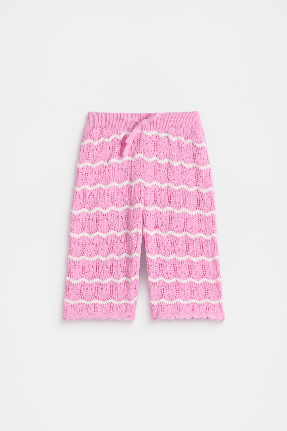 Crochet Pant  Candy Pink