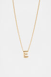 Bubble Letter Necklace  E  hi-res