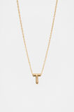 Bubble Letter Necklace  T  hi-res