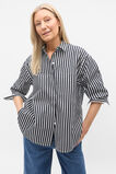 Cotton Stripe Shirt  Twilight Blue Stripe  hi-res