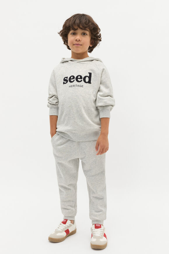 Slim Track Pant  Light Grey Marle  hi-res