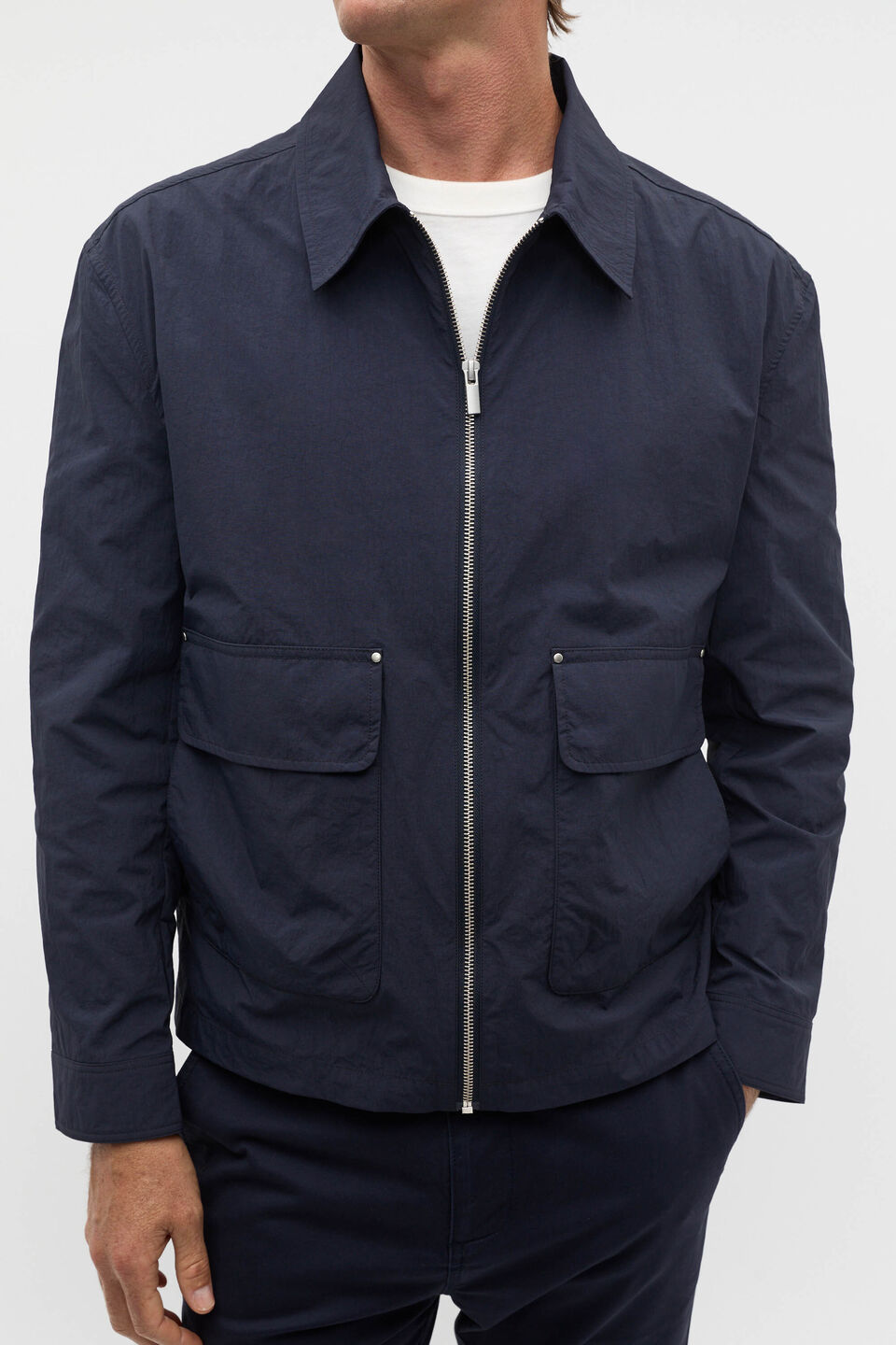 Harrington Jacket  Midnight Blue