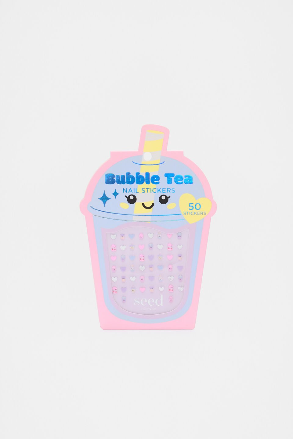 Bubble Tea Nail Stickers  Multi