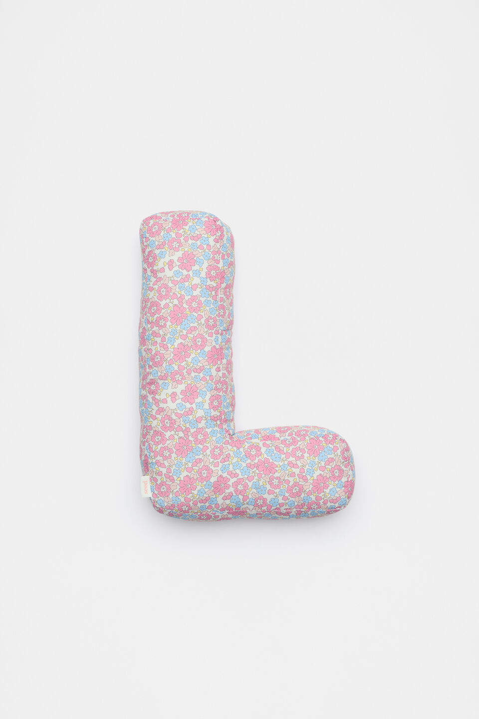 Ditsy Floral Initial Cushion  L