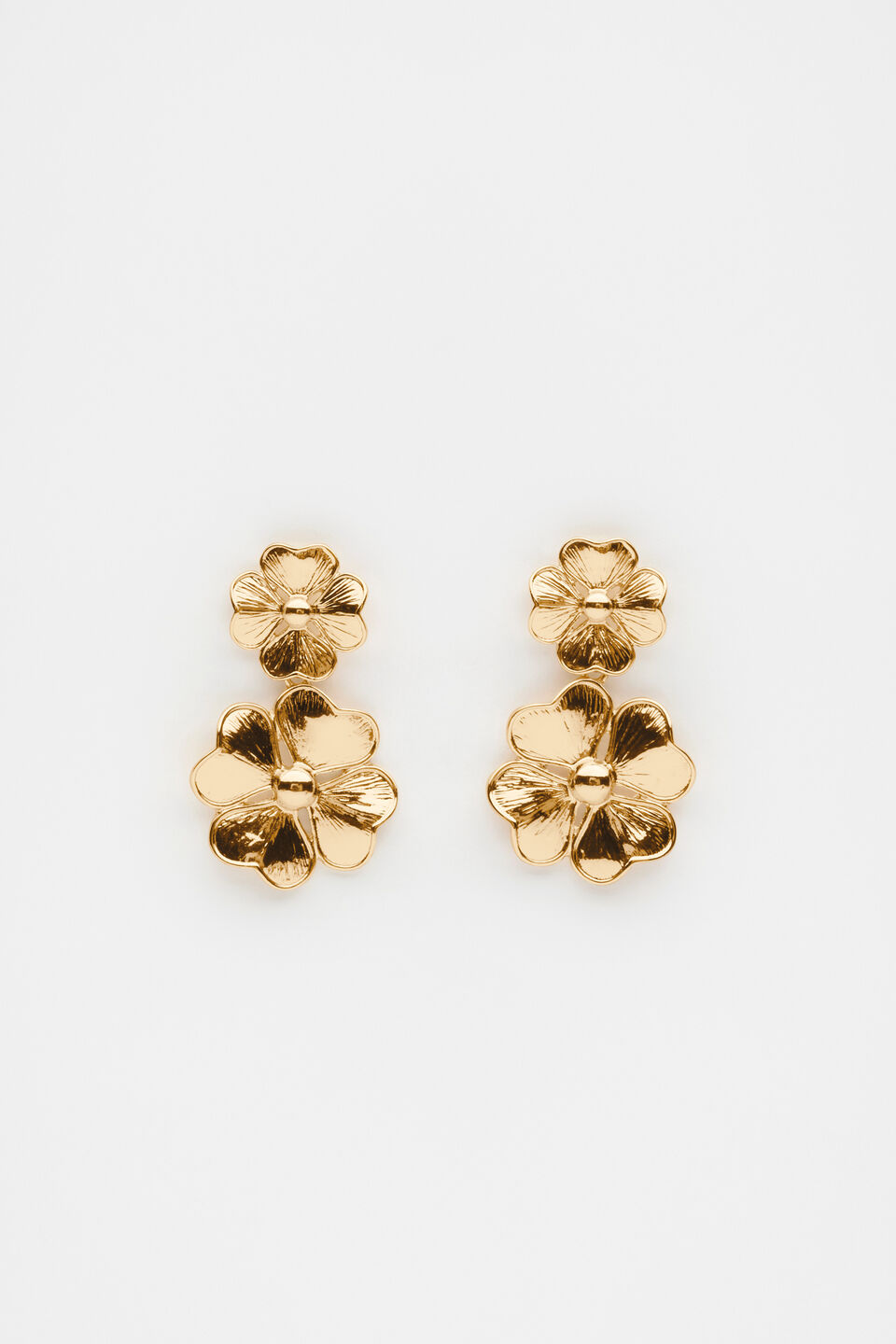 Bloom Drop Earring  Gold