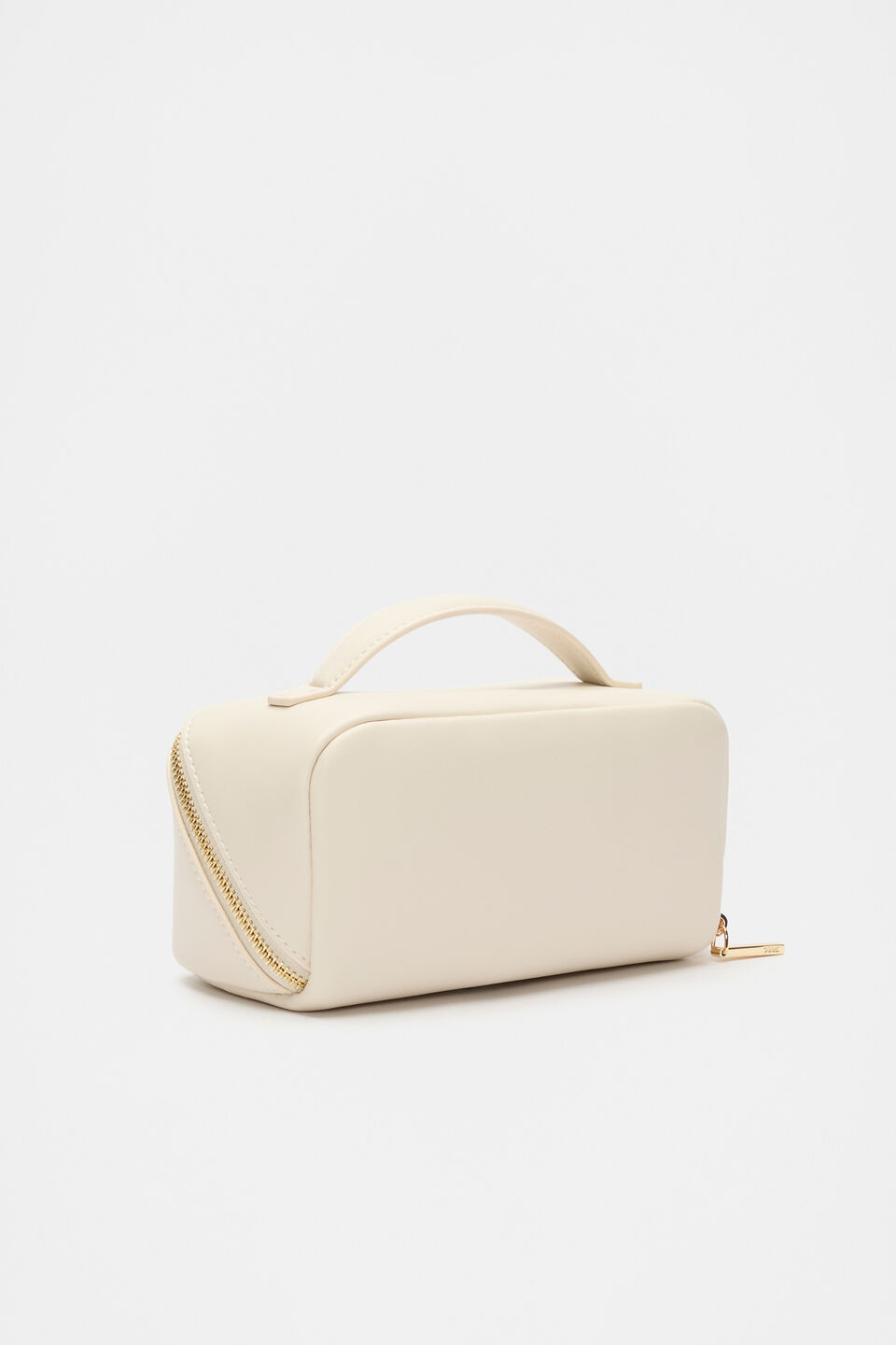 Zip Around Cosmetic Case Small  Stone