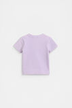 Core Logo Rib Tee  Lavender  hi-res
