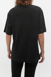 Oversized Longline Tee  Black  hi-res