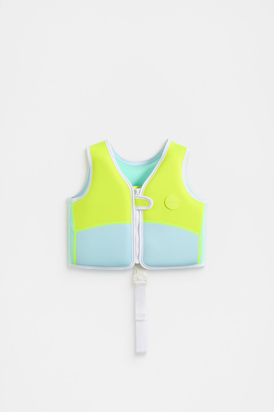 Salty The Shark Swim Vest  Yellow
