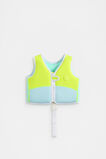 Salty The Shark Swim Vest  Yellow  hi-res