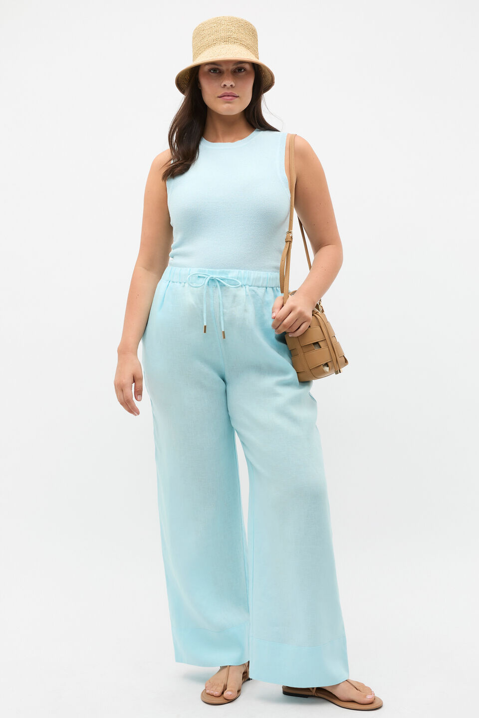 Cotton Twist Knit Top  Skyway Twist