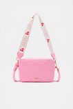 Cherry Embroidered Camera Bag  Candy Pink  hi-res