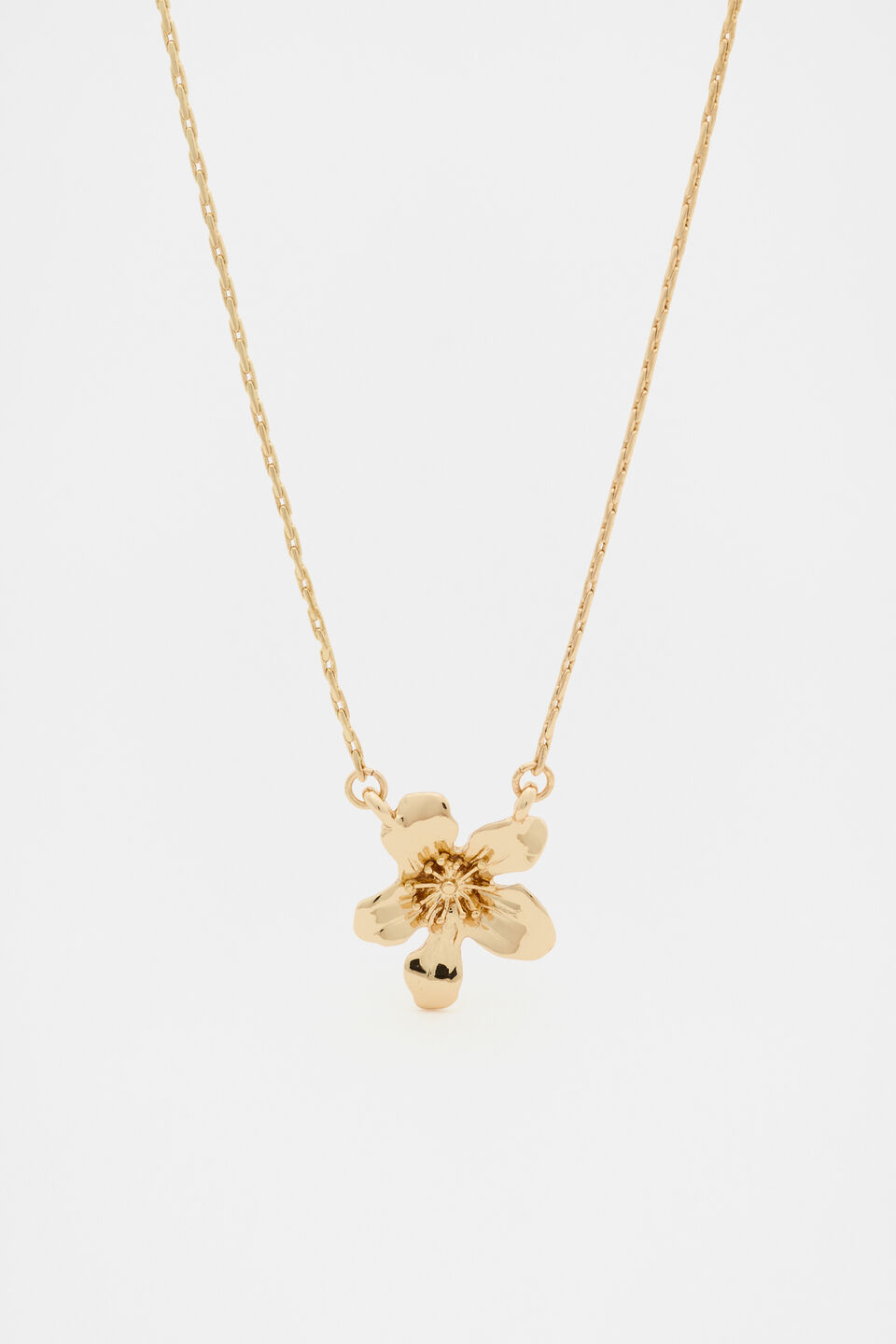 Wildflower Necklace  Gold