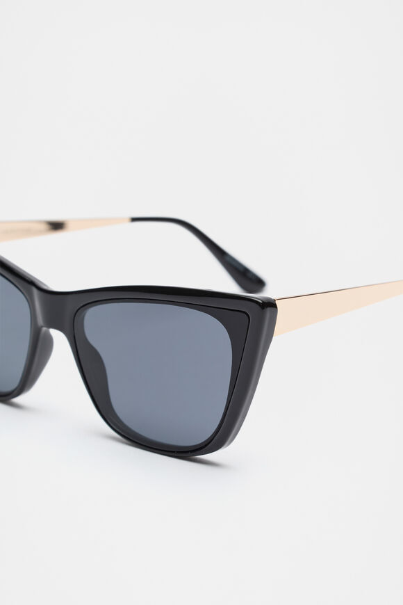 Dana Cat Eye Sunglasses  Black  hi-res