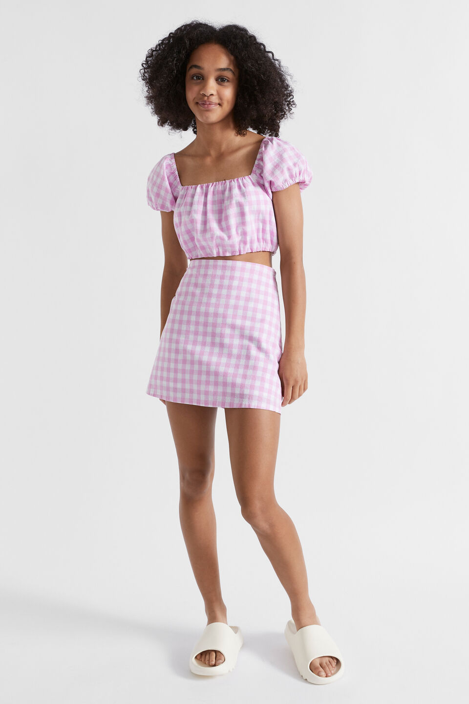 Check Top  Soft Orchid