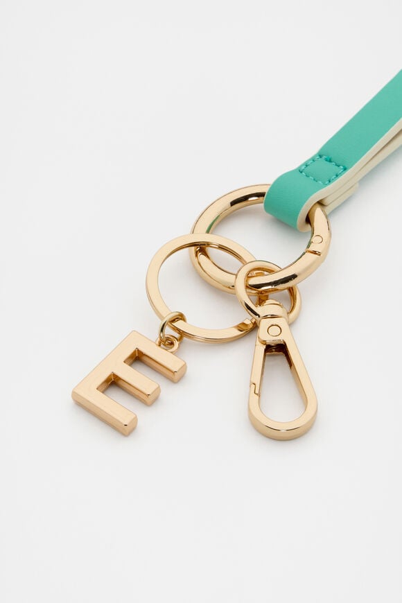 Deep Emerald Wrist Letter Strap  E  hi-res